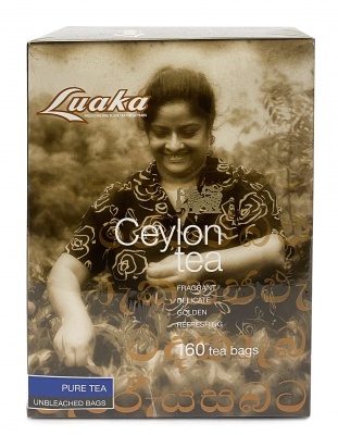 Luaka Ceylon Tea 160 Tea Bags